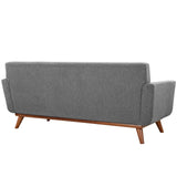 Engage Upholstered Fabric Loveseat by Lefancy
