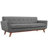 Engage Upholstered Fabric Sofa by Lefancy