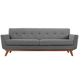 Engage Upholstered Fabric Sofa by Lefancy