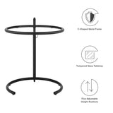 Eileen Gray Metal Side Table by Lefancy