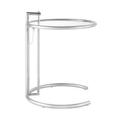 Eileen Gray Metal Side Table by Lefancy