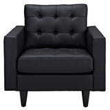 Empress Leather Armchair Set of 2 by Lefancy