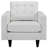 Empress Leather Armchair Set of 2 by Lefancy