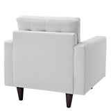 Empress Leather Armchair Set of 2 by Lefancy