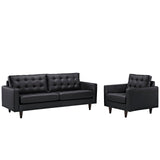 Empress Sofa and Armchair Set of 2 by Lefancy