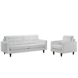Empress Sofa and Armchair Set of 2 by Lefancy