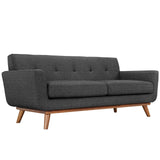 Engage Armchair and Loveseat Set of 2 by Lefancy