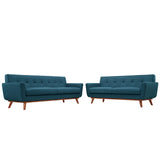 Engage Loveseat and Sofa Set of 2 by Lefancy