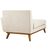 Engage Right-Facing Upholstered Fabric Chaise by Lefancy