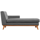 Engage Right-Facing Upholstered Fabric Chaise by Lefancy