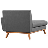 Engage Right-Facing Upholstered Fabric Chaise by Lefancy