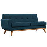 Engage Left-Arm Upholstered Fabric Loveseat by Lefancy