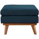 Engage Upholstered Fabric Ottoman by Lefancy