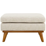 Engage Upholstered Fabric Ottoman by Lefancy