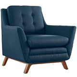 Beguile Upholstered Fabric Armchair by Lefancy