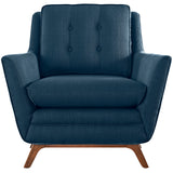 Beguile Upholstered Fabric Armchair by Lefancy