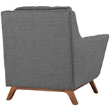 Beguile Upholstered Fabric Armchair by Lefancy