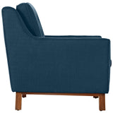 Beguile Upholstered Fabric Loveseat by Lefancy