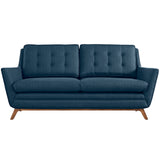 Beguile Upholstered Fabric Loveseat by Lefancy