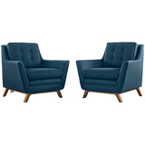 Beguile 2 Piece Upholstered Fabric Living Room Set by Lefancy