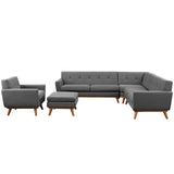 Engage 5 Piece Sectional Sofa by Lefancy