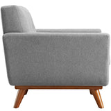 Engage 2 Piece Armchair and Ottoman by Lefancy