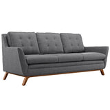 Beguile Upholstered Fabric Living Room Set Set of 2 by Lefancy