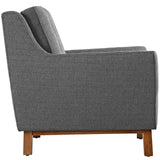 Beguile Upholstered Fabric Living Room Set Set of 2 by Lefancy