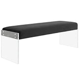 Roam Performance Velvet Bench by Lefancy