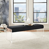 Roam Performance Velvet Bench by Lefancy