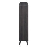 Transmit 7 Shelf Wood Grain Bookcase by Lefancy
