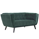 Bestow Performance Velvet Loveseat by Lefancy