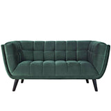 Bestow Performance Velvet Loveseat by Lefancy