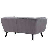 Bestow Performance Velvet Loveseat by Lefancy