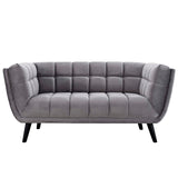 Bestow Performance Velvet Loveseat by Lefancy