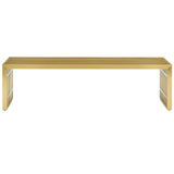 Gridiron Large Stainless Steel Bench by Lefancy