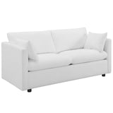 Activate Upholstered Fabric Sofa by Lefancy