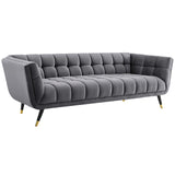 Adept Performance Velvet Sofa by Lefancy