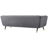 Adept Performance Velvet Sofa by Lefancy