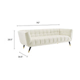 Adept Performance Velvet Sofa by Lefancy