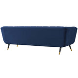 Adept Performance Velvet Sofa by Lefancy