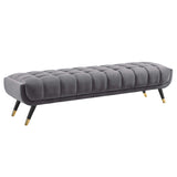 Adept Performance Velvet Bench by Lefancy