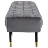 Adept Performance Velvet Bench by Lefancy