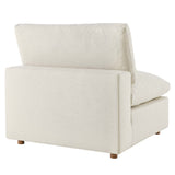 Commix Down Filled Overstuffed Armless Chair by Lefancy