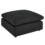 Commix Down Filled Overstuffed Ottoman by Lefancy