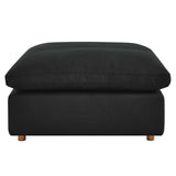 Commix Down Filled Overstuffed Ottoman by Lefancy