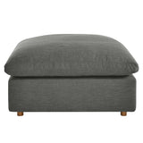 Commix Down Filled Overstuffed Ottoman by Lefancy