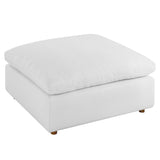 Commix Down Filled Overstuffed Ottoman by Lefancy
