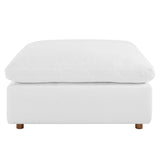 Commix Down Filled Overstuffed Ottoman by Lefancy
