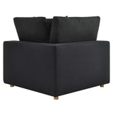 Commix Down Filled Overstuffed Corner Chair by Lefancy